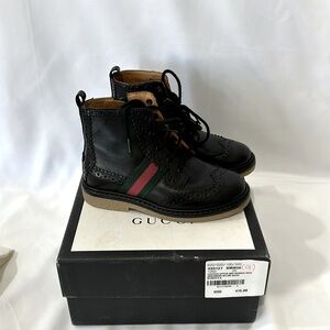 Boys Gucci leather boots
